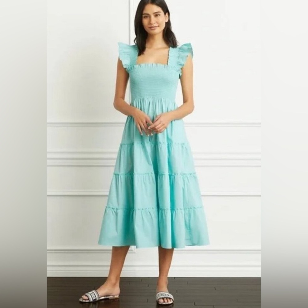 Hill House Blue Ellie Nap Dress New